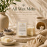 Nurse Calm Aromatherapy premium soy Aroma Melt Collection featuring handcrafted flameless home fragrances.