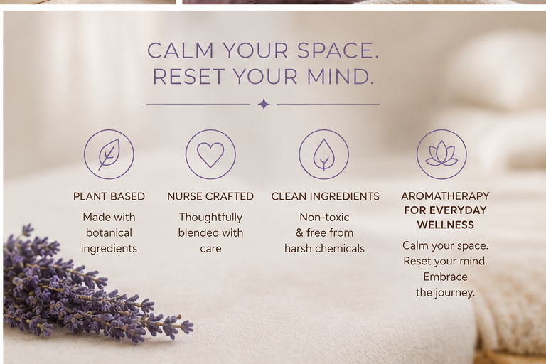 Benefits of Lavender Elixir Room & Linen Spray including plant-based ingredients, aromatherapy, and everyday wellness.