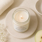 Apple Martini soy candle with cotton wick