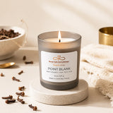 Point Blank Tropical Soy Candle handcrafted by Nurse Calm Aromatherapy