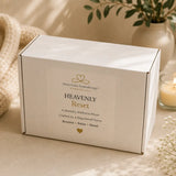 Heavenly Reset Box gift box by Nurse Calm Aromatherapy ready for gifting or monthly subscription.