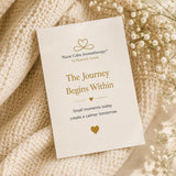 Heavenly Reset Box inspirational reset ritual card by Nurse Calm Aromatherapy.