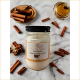 Brown Sugar Soy Candle in Glass Jar - Nurse Calm Aromatherapy™ by Heavenly Aroma