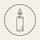 Candle Icon Light Background